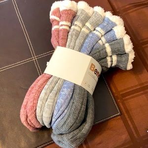 4 pack of BENCH ladies slipper socks